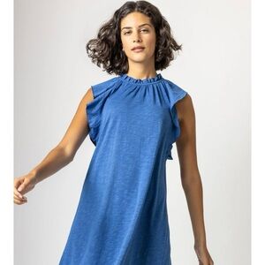 Lilla P Ruffle Trim Sleeveless Dress